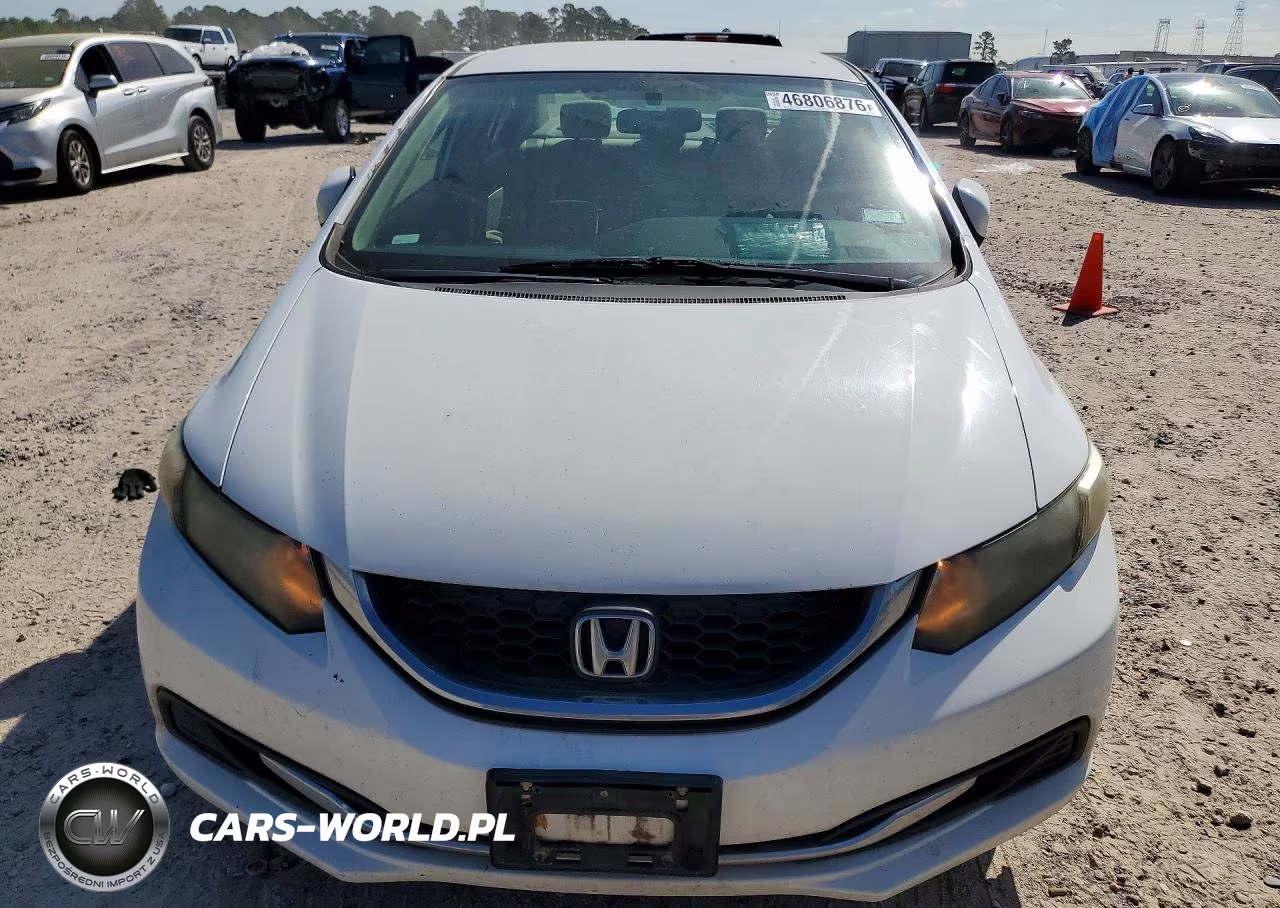 2014 Honda Civic Lx VIN:19XFB2F58EE035466 - 5