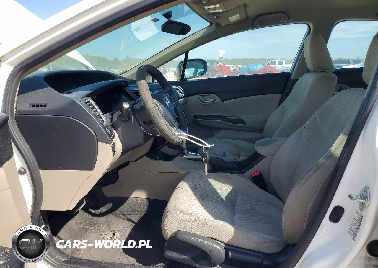 2014 Honda Civic Lx VIN:19XFB2F58EE035466 - 7