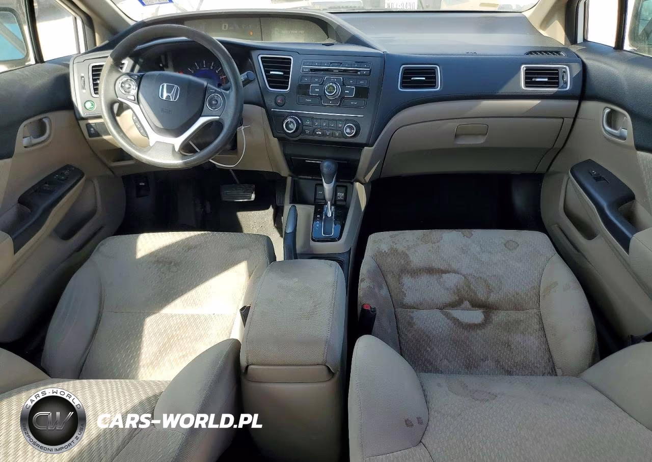 2014 Honda Civic Lx VIN:19XFB2F58EE035466 - 8