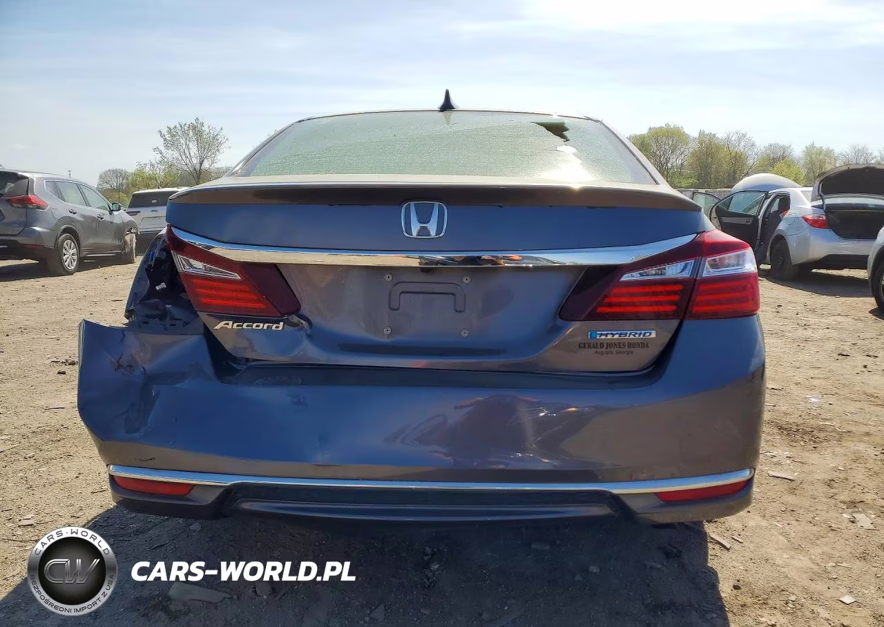 2017 Honda Accord Hybrid Exl VIN:JHMCR6F56HC017631 - 6