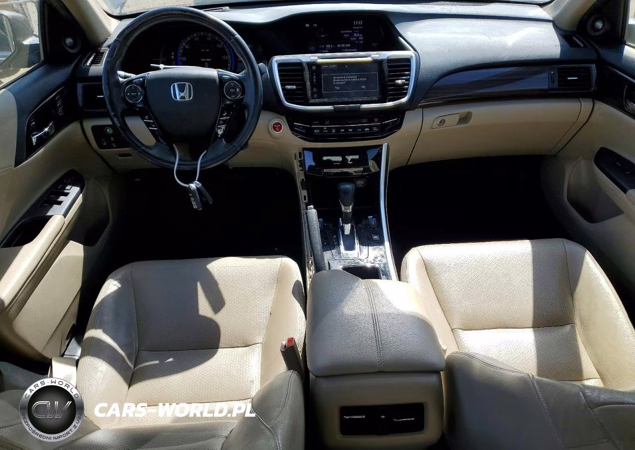 2017 Honda Accord Hybrid Exl VIN:JHMCR6F56HC017631 - 8