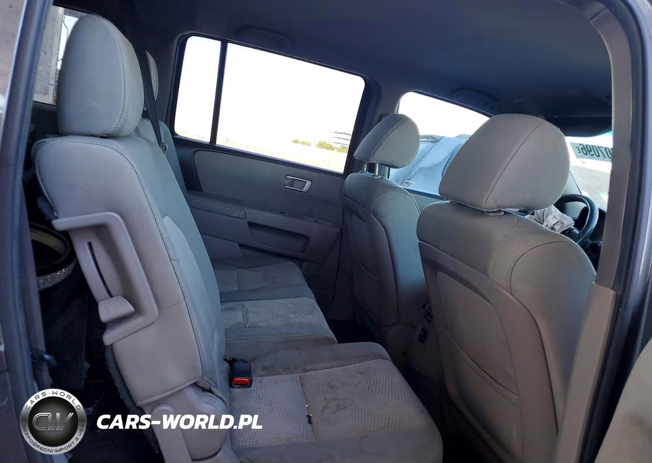 2013 Honda Pilot Lx VIN:5FNYF3H21DB026154 - 10
