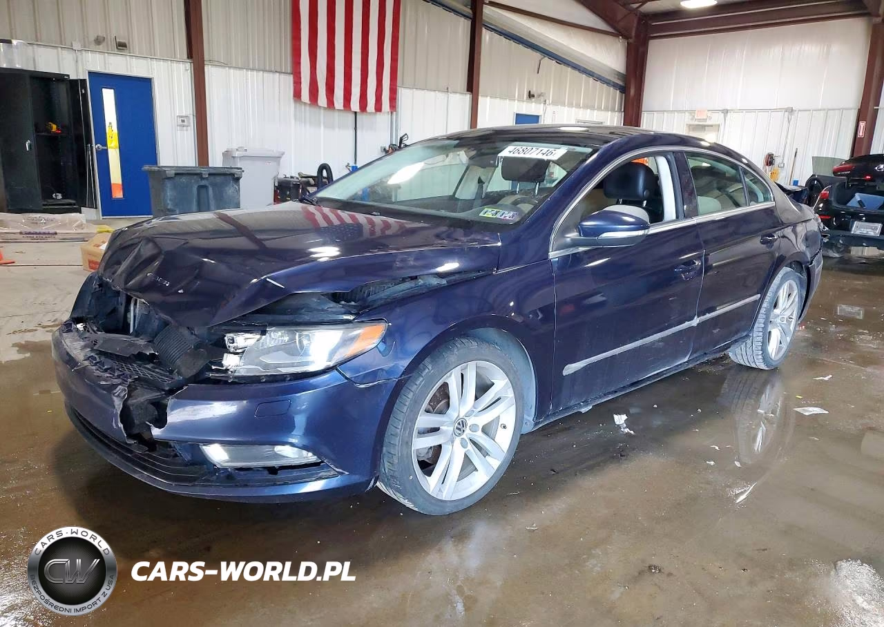 2013 Volkswagen Cc Luxury VIN:WVWRP7AN2DE528511 - 1