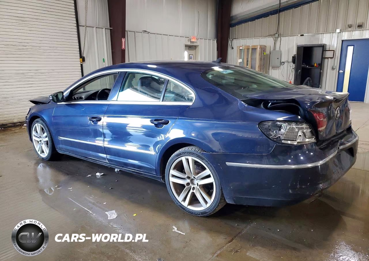 2013 Volkswagen Cc Luxury VIN:WVWRP7AN2DE528511 - 2