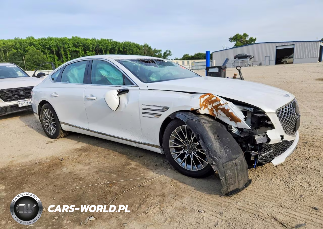 2023 Genesis G80 2.5T VIN:KMTGB4SC5PU193841 - 4