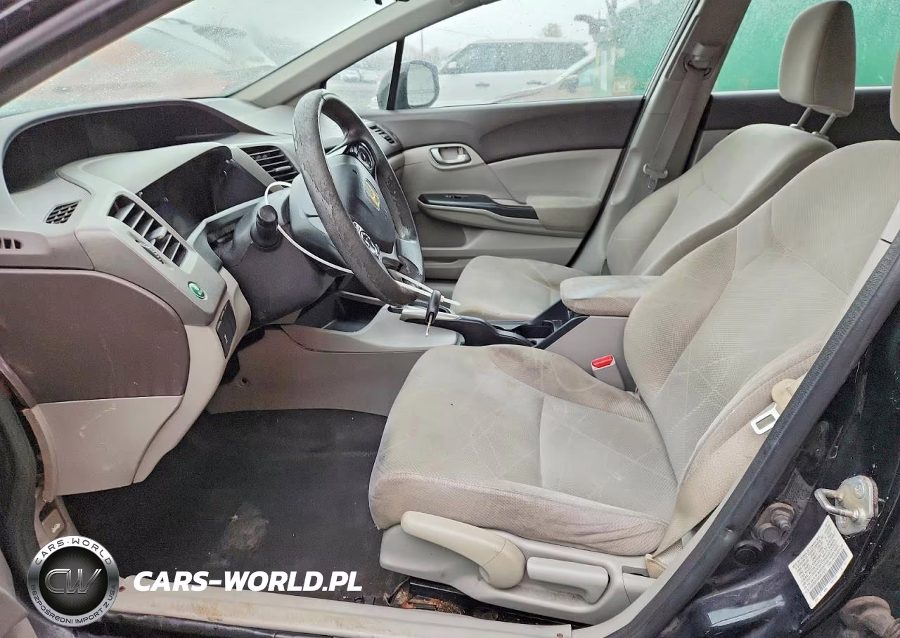 2012 Hond Civic VIN:2HGFB2F5XCH319572 - 7