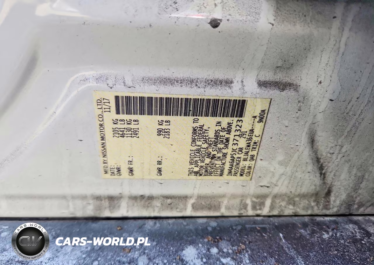 2018 Nissan Maxima 3.5 Sl VIN:1N4AA6AP5JC371323 - 12