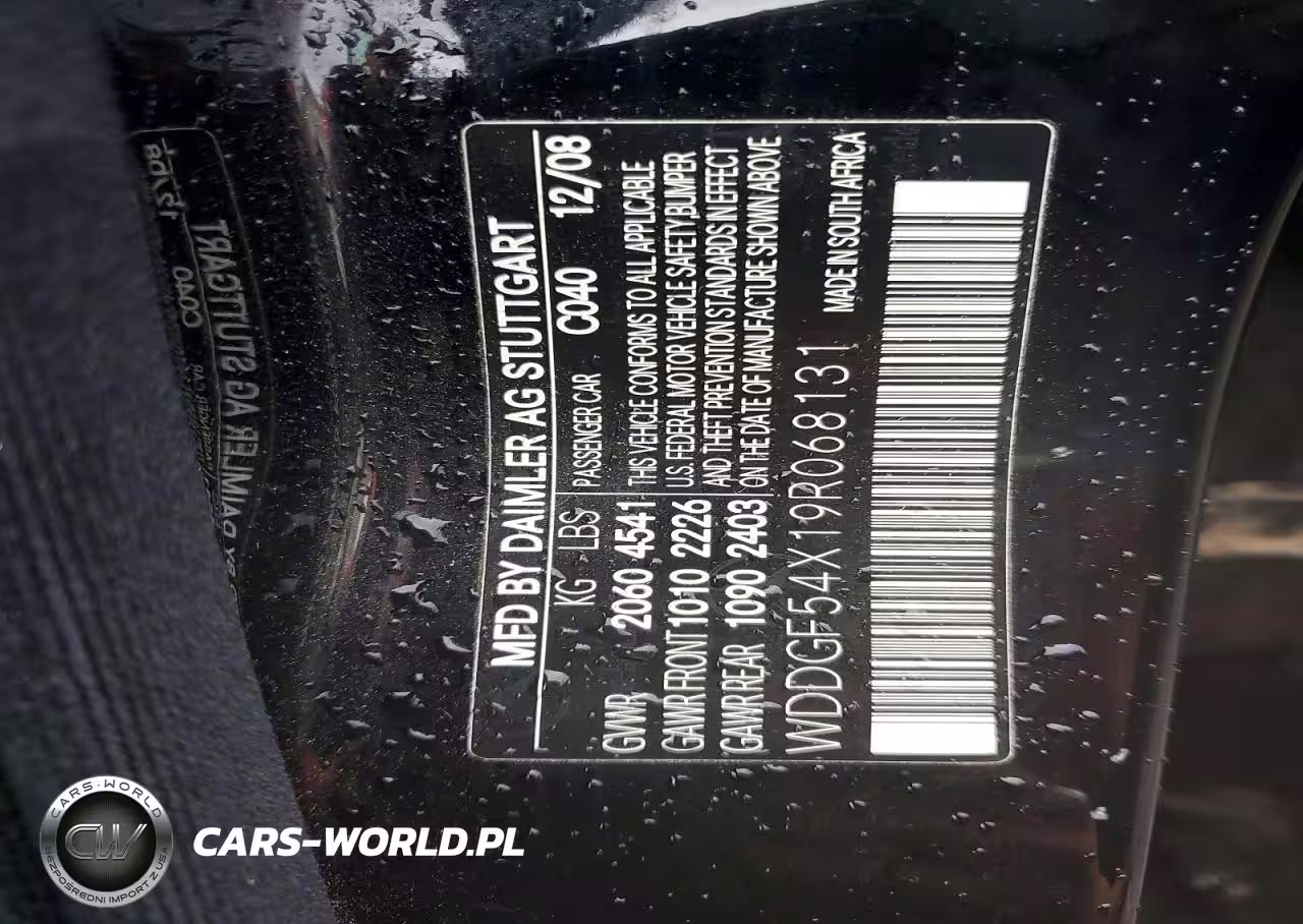 2009 Mercedes-Benz C 300 VIN:WDDGF54X19R068131 - 12