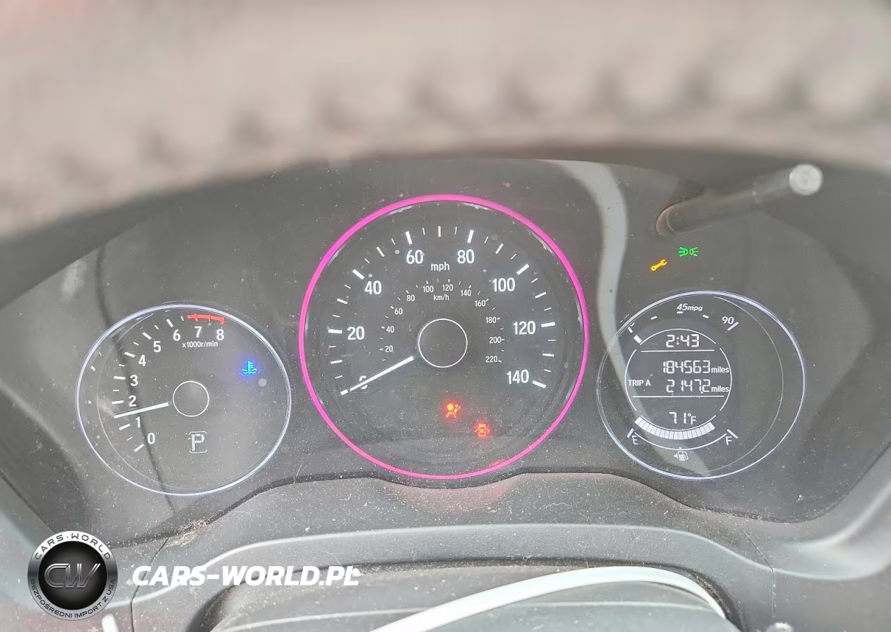 2016 Honda Hr-V Exl VIN:3CZRU5H71GM749322 - 9