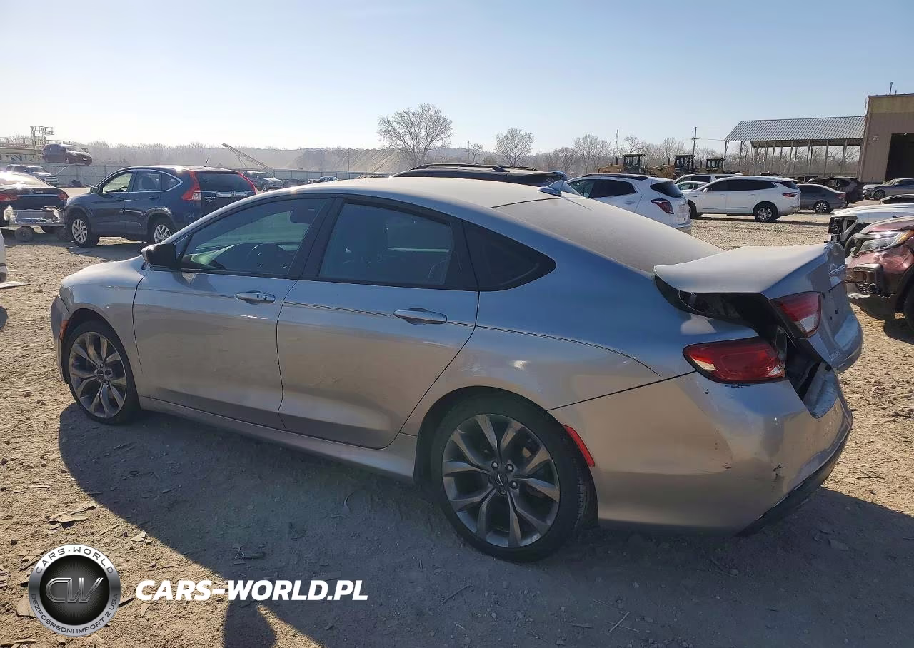 2015 Chrysler 200 S VIN:1C3CCCDG0FN624135 - 2