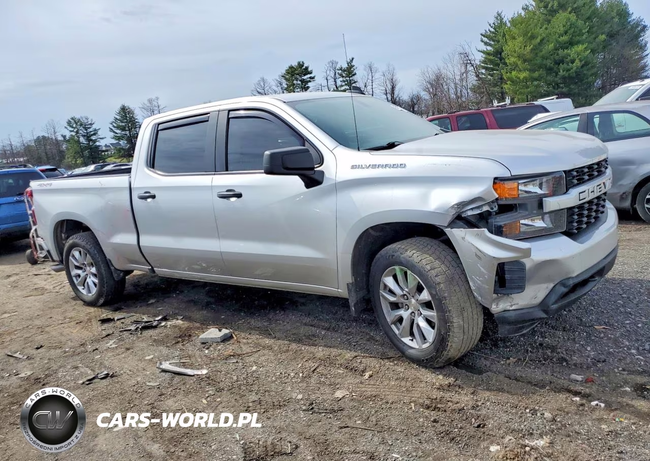 2019 Chevrolet Silverado K1500 Custom VIN:3GCPYBEH0KG304445 - 4