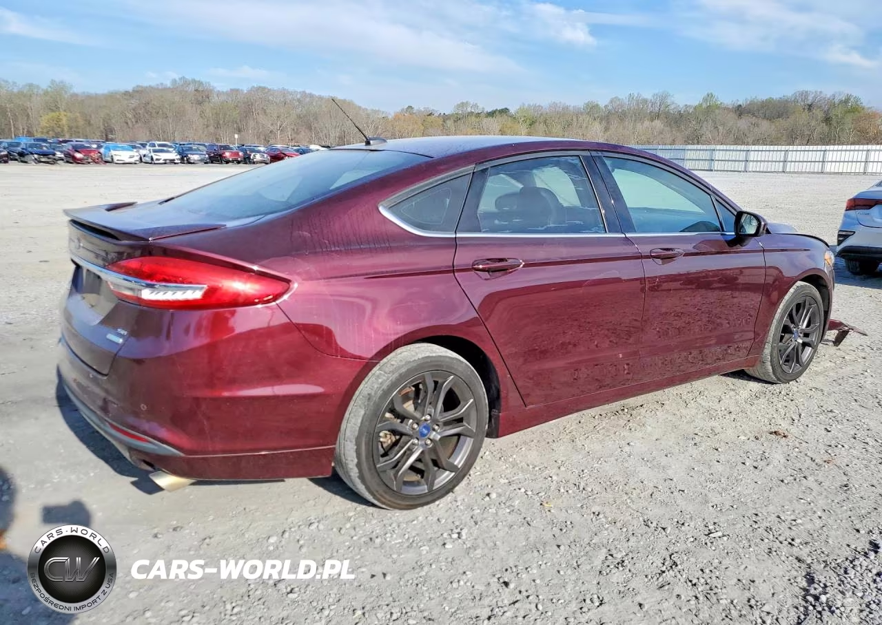 2018 Ford Fusion Se VIN:3FA6P0HD9JR222797 - 3