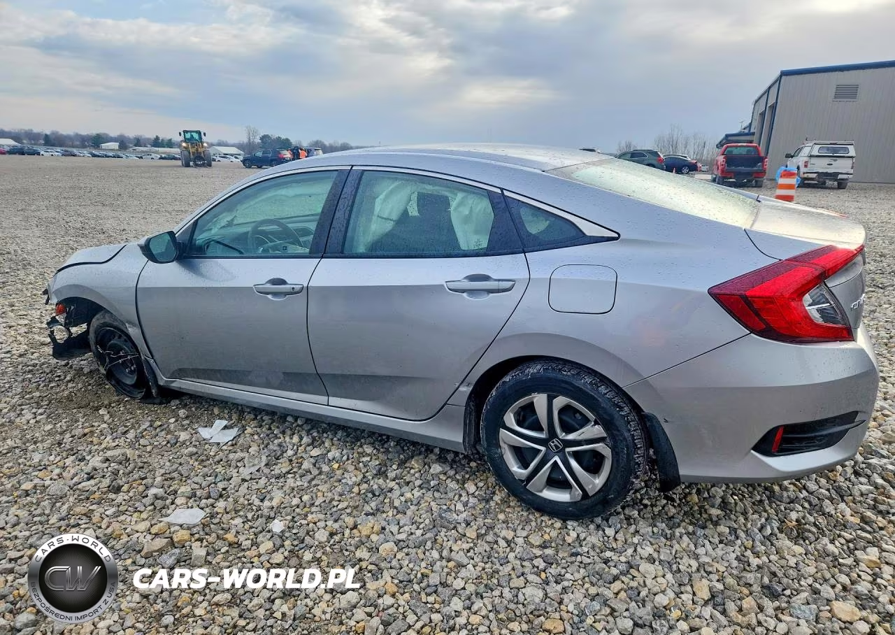 2017 Honda Civic Lx VIN:19XFC2F58HE047568 - 2
