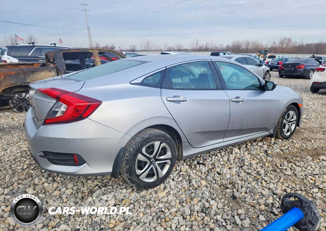 2017 Honda Civic Lx VIN:19XFC2F58HE047568 - 3
