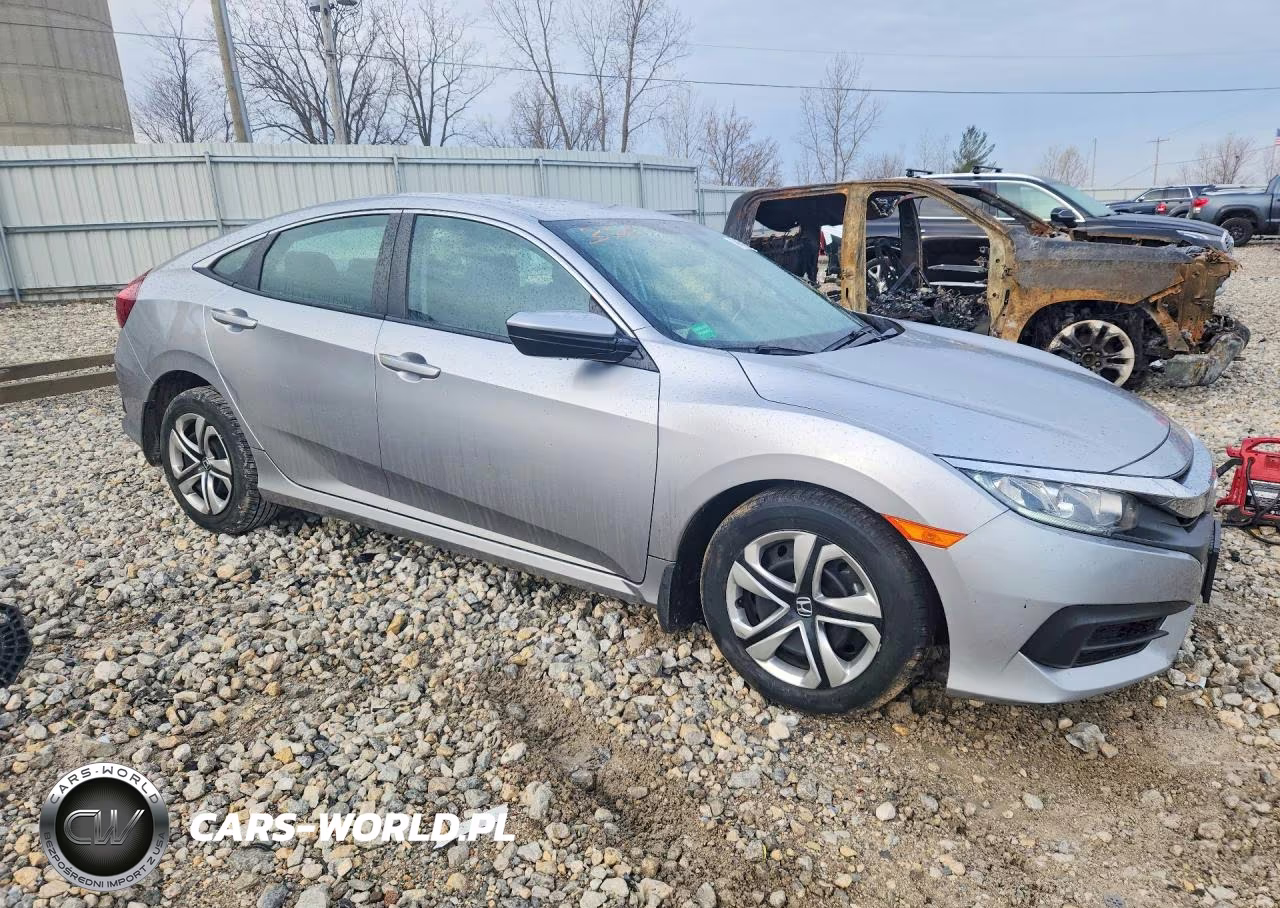 2017 Honda Civic Lx VIN:19XFC2F58HE047568 - 4