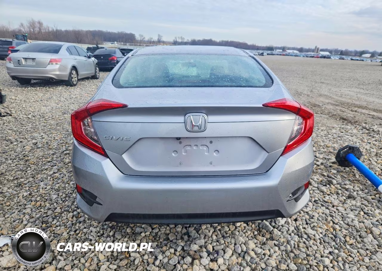2017 Honda Civic Lx VIN:19XFC2F58HE047568 - 6