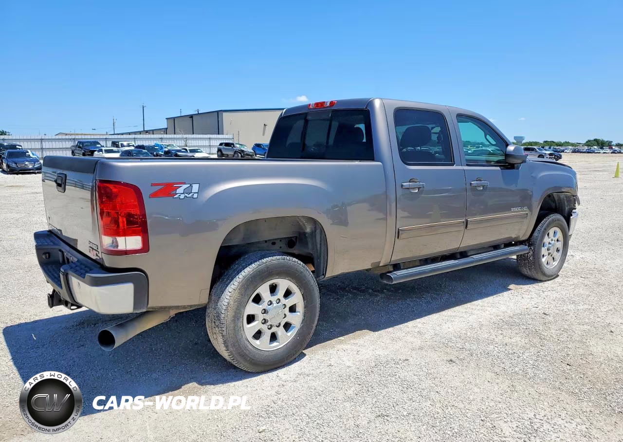 2013 GMC Sierra K2500 Slt VIN:1GT121E87DF112011 - 3