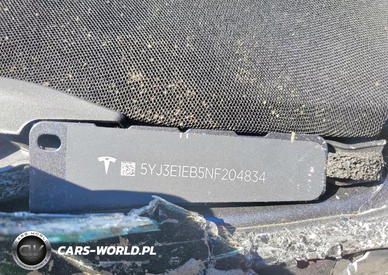 2022 Tesla Model 3 VIN:5YJ3E1EB5NF204834 - 12