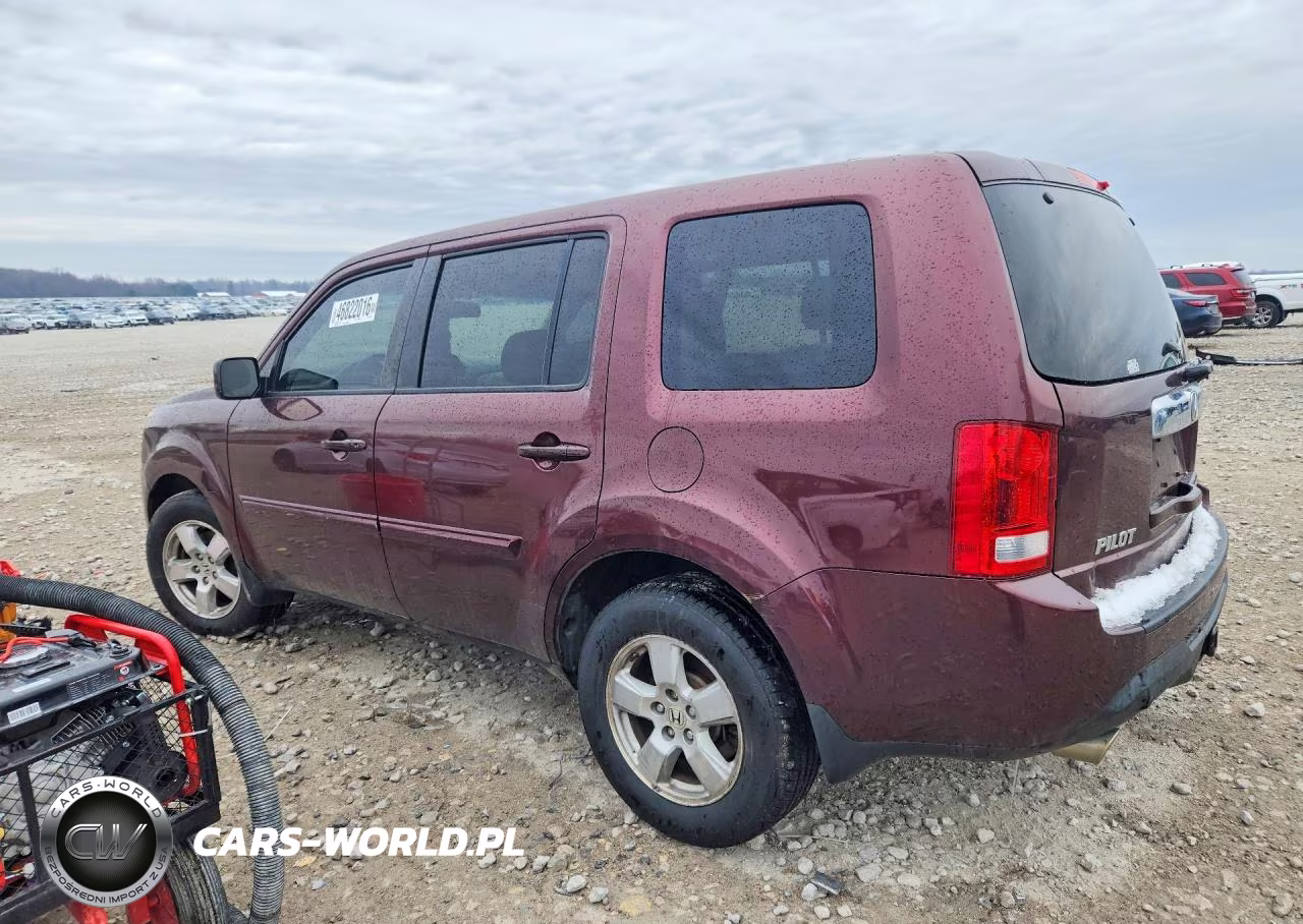 2013 Honda Pilot Exl VIN:5FNYF4H54DB072819 - 2