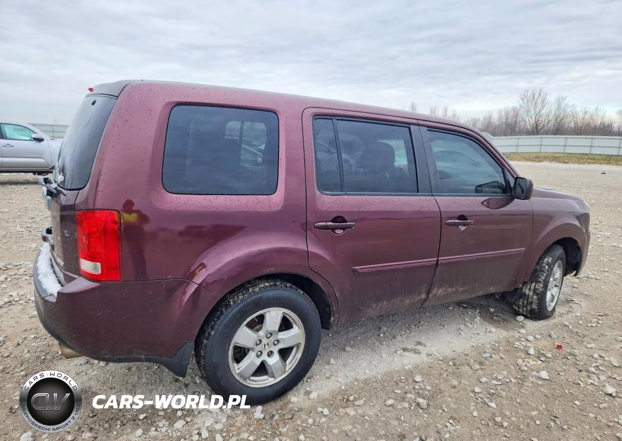 2013 Honda Pilot Exl VIN:5FNYF4H54DB072819 - 3