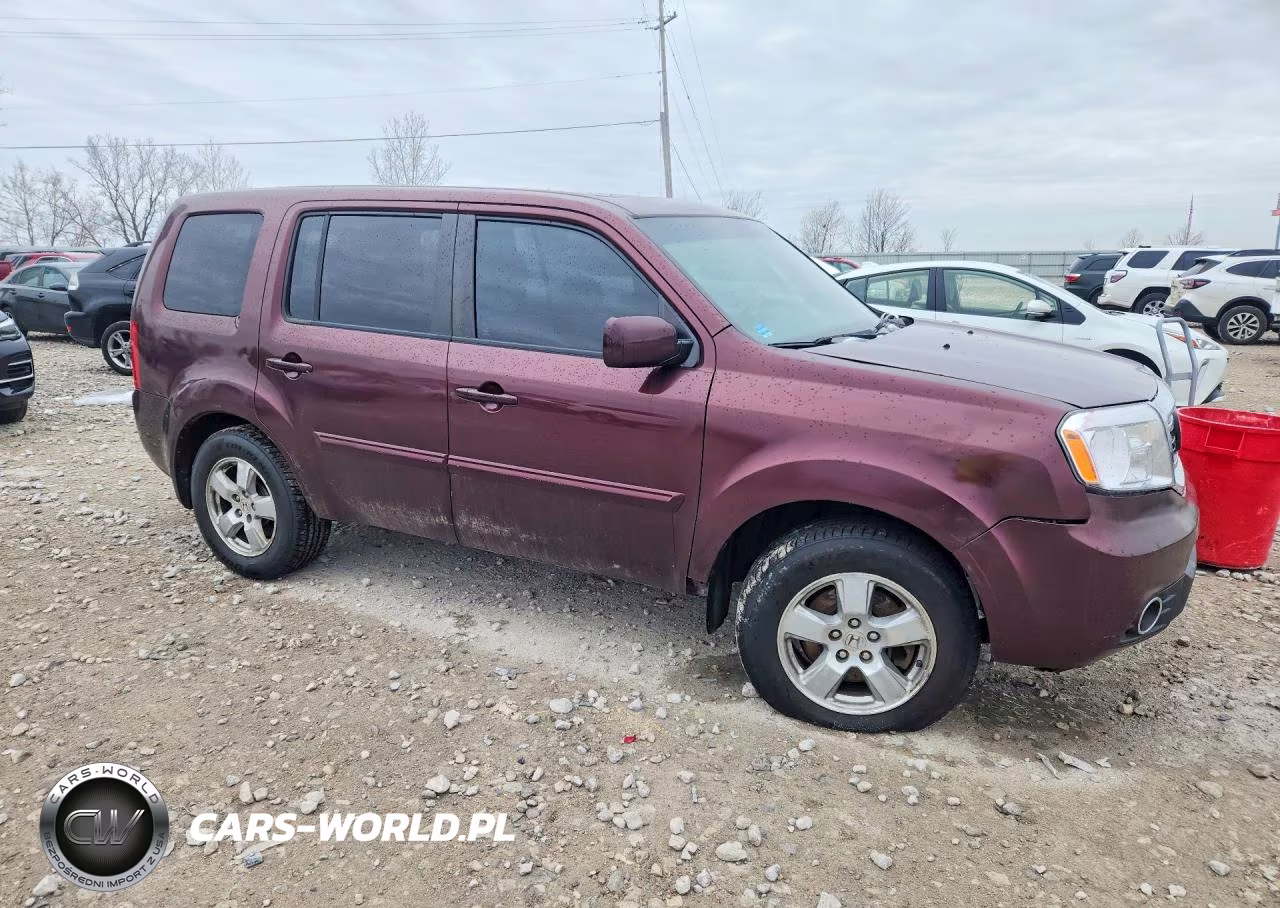 2013 Honda Pilot Exl VIN:5FNYF4H54DB072819 - 4