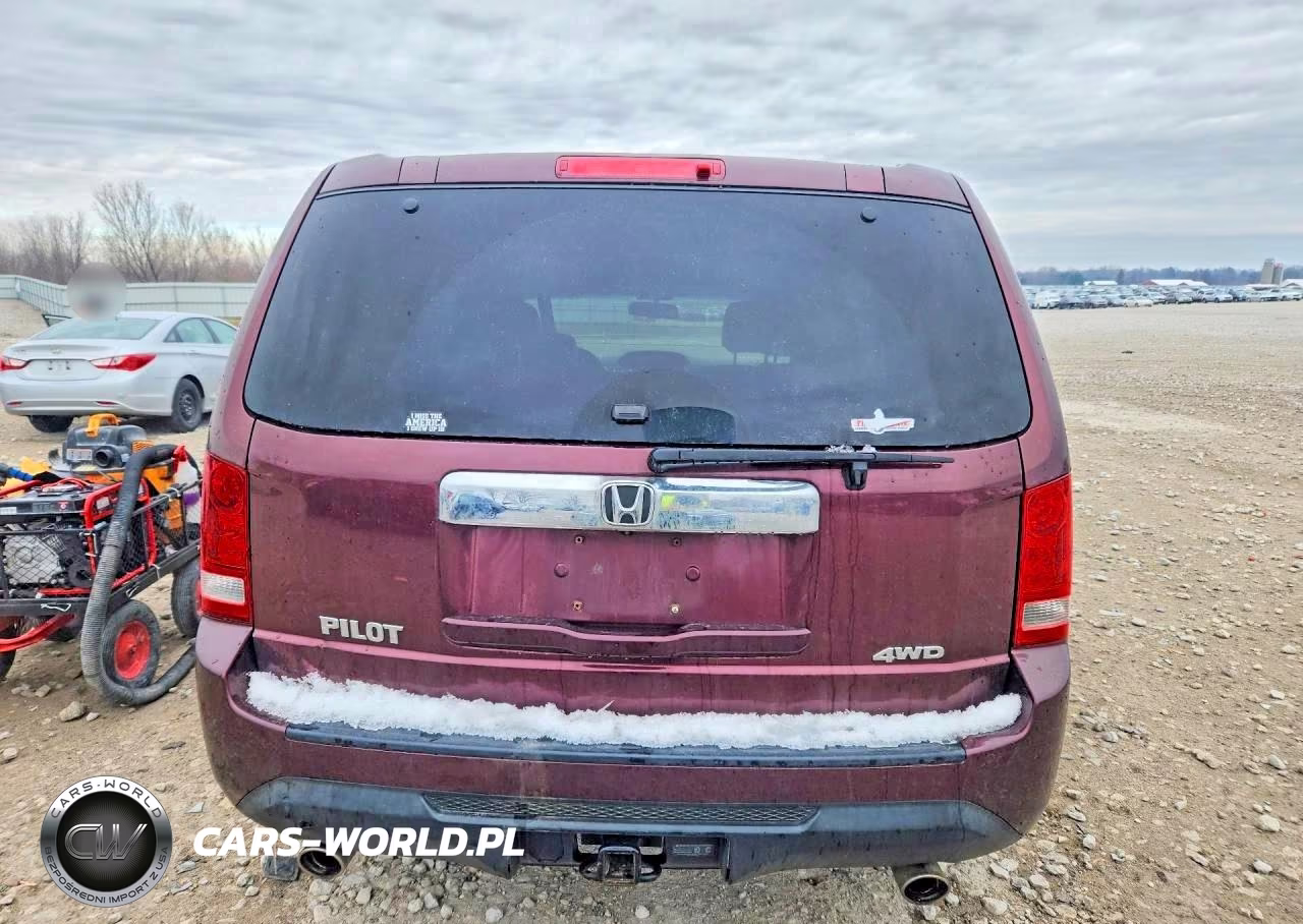 2013 Honda Pilot Exl VIN:5FNYF4H54DB072819 - 6