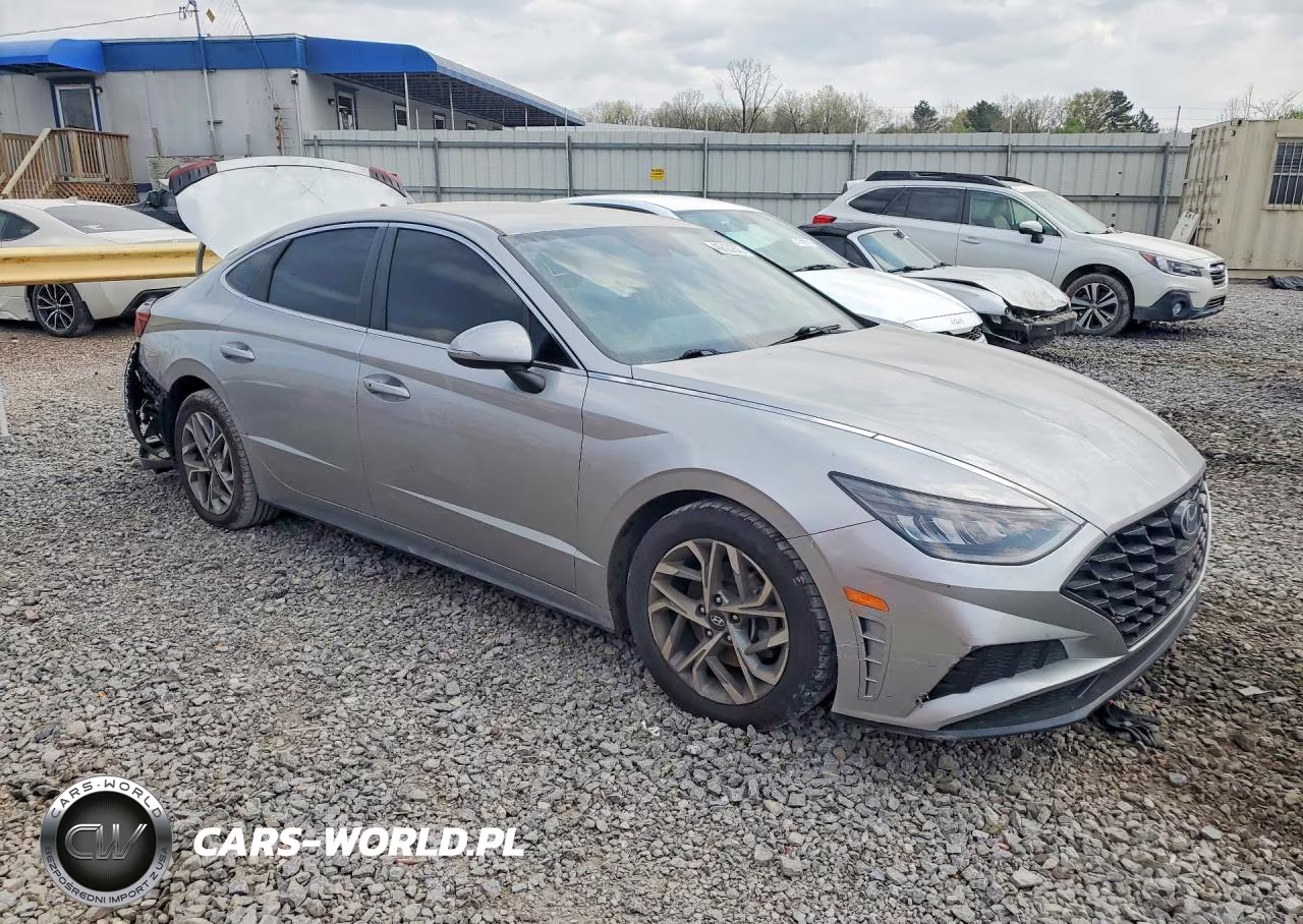 2021 Hyun Sonata Sel VIN:5NPEL4JA1MH099691 - 4