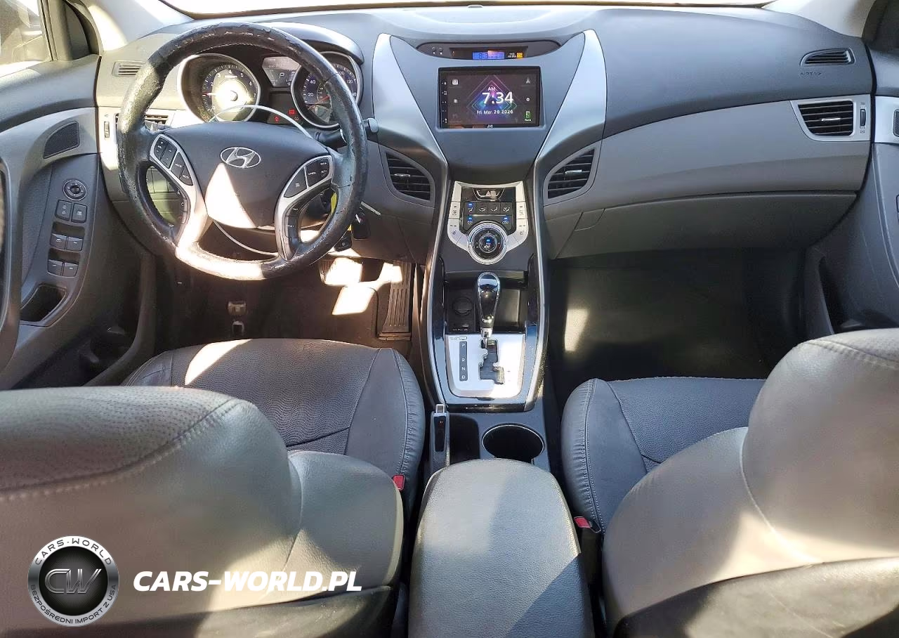 2012 Hyundai Elantra Limited VIN:KMHDH4AE5CU426206 - 8