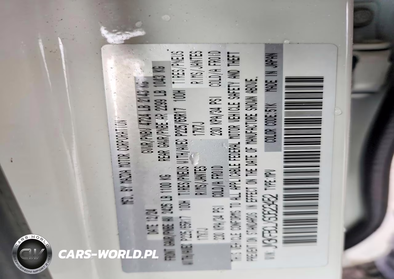 2025 Mazda Cx-5 Preferred VIN:JM3KFBCLXS0623452 - 12