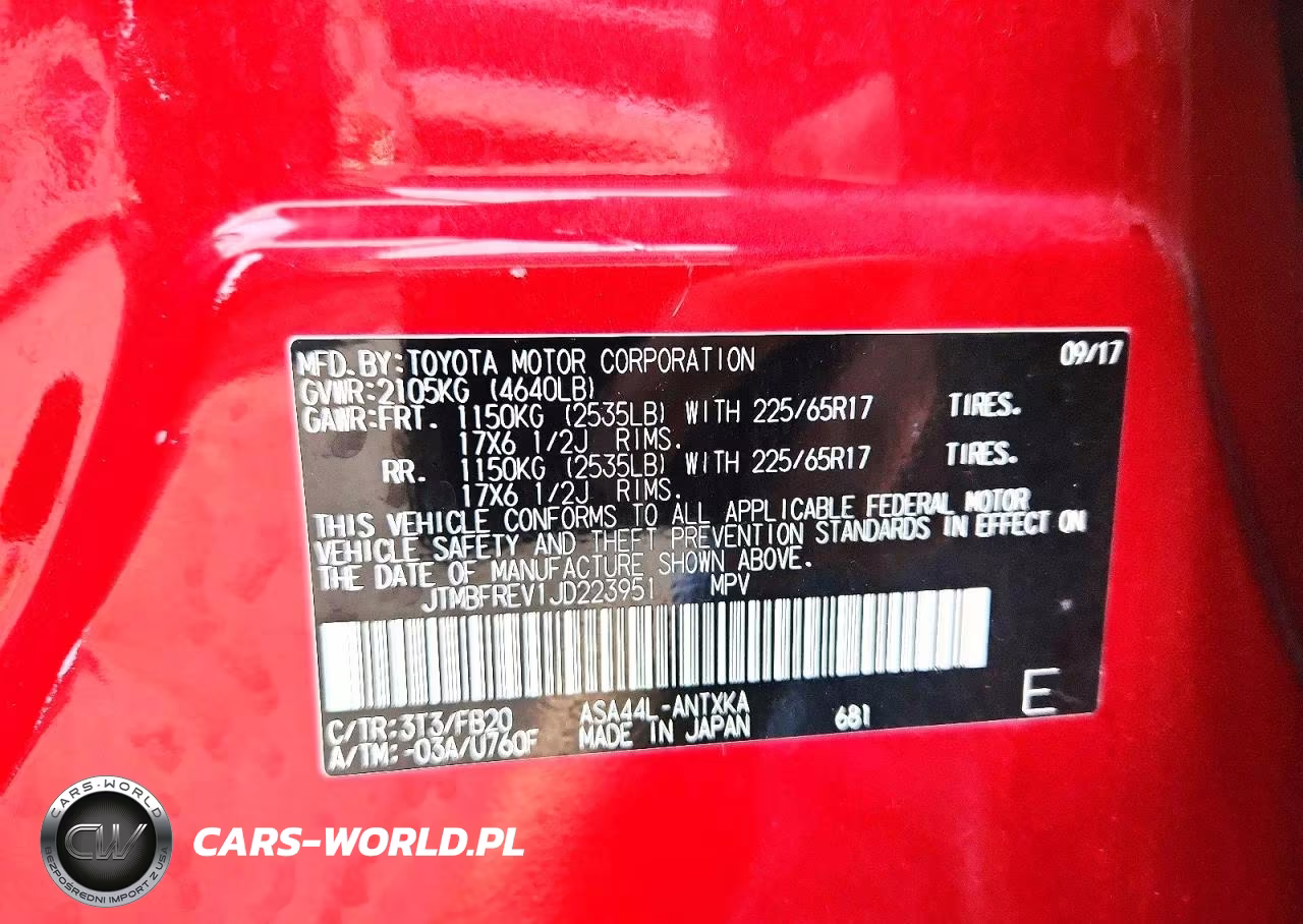 2018 Toyota Rav4 Le VIN:JTMBFREV1JD223951 - 13