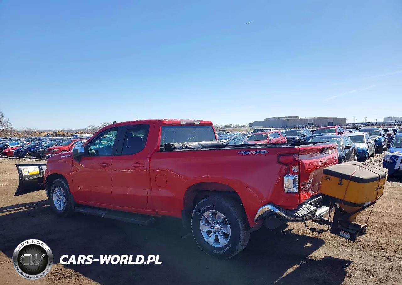 2020 Chevrolet Silverado K1500 Lt VIN:1GCRYDED4LZ351500 - 2