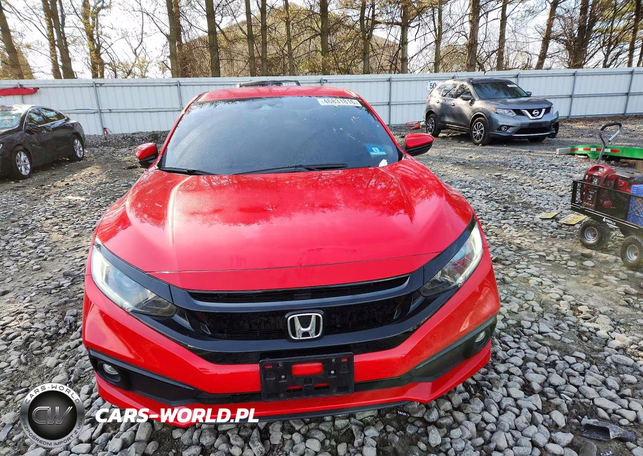 2020 Honda Civic Sport VIN:2HGFC2F8XLH543187 - 5