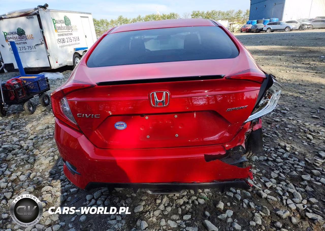 2020 Honda Civic Sport VIN:2HGFC2F8XLH543187 - 6
