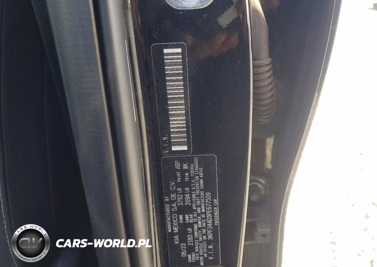 2023 Kia Forte Lx VIN:3KPF24AD3PE677509 - 13