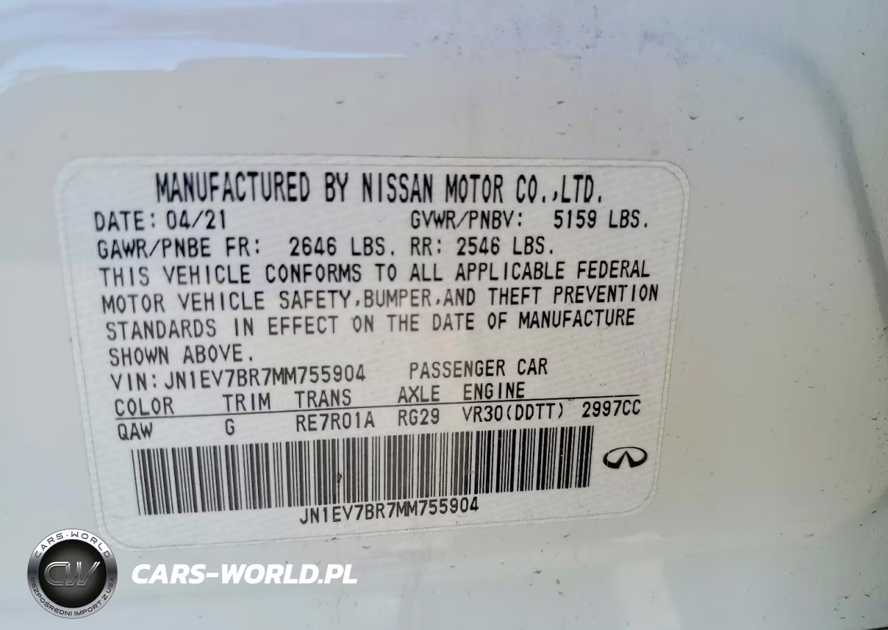 2021 Infiniti Q50 Luxe VIN:JN1EV7BR7MM755904 - 12