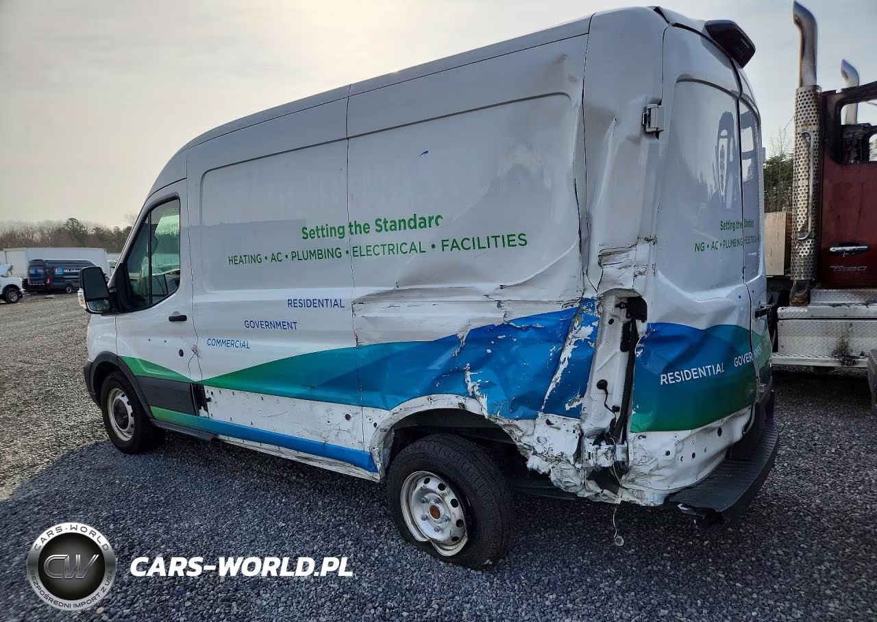 2023 Ford Transit 250 Utility - Service Van VIN:1FTBR1C84PKB34885 - 2