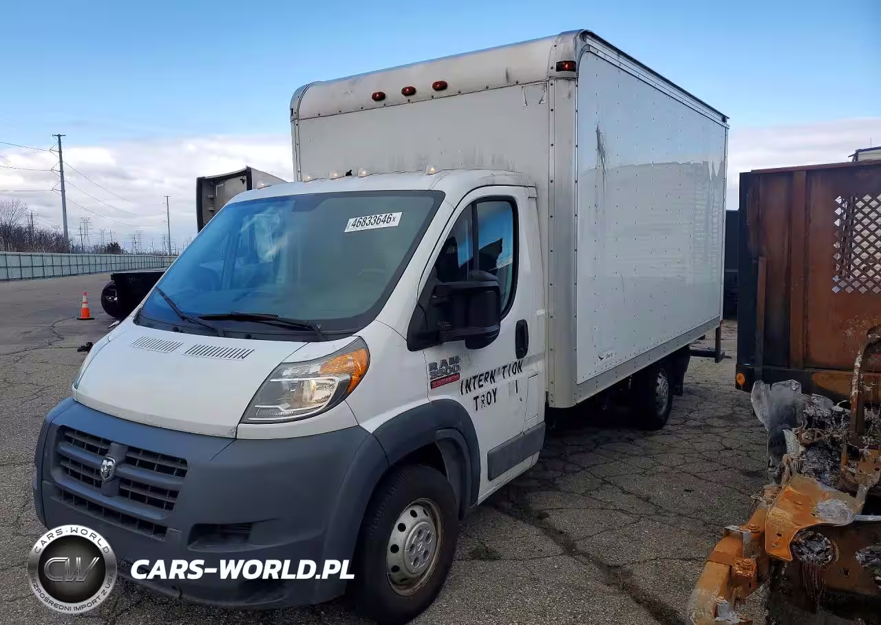 2016 Ram Promaster 3500 Box Truck