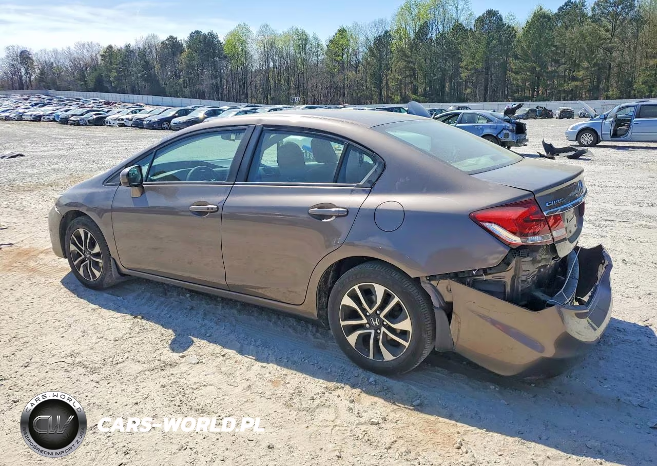 2014 Honda Civic Ex VIN:2HGFB2F84EH553381 - 2