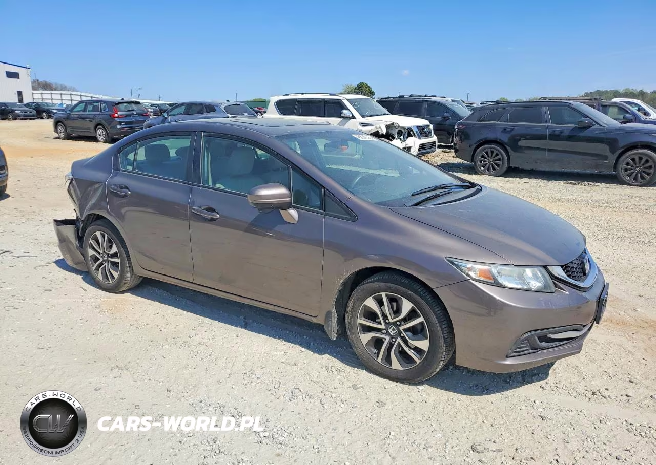 2014 Honda Civic Ex VIN:2HGFB2F84EH553381 - 4