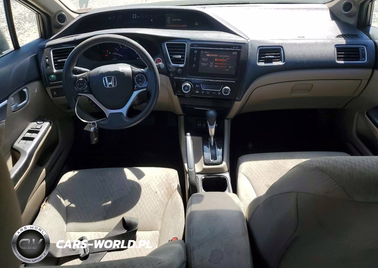 2014 Honda Civic Ex VIN:2HGFB2F84EH553381 - 8