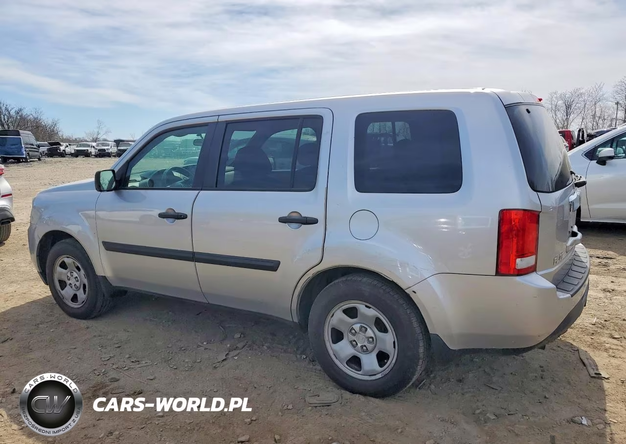 2013 Honda Pilot Lx VIN:5FNYF4H29DB038834 - 2