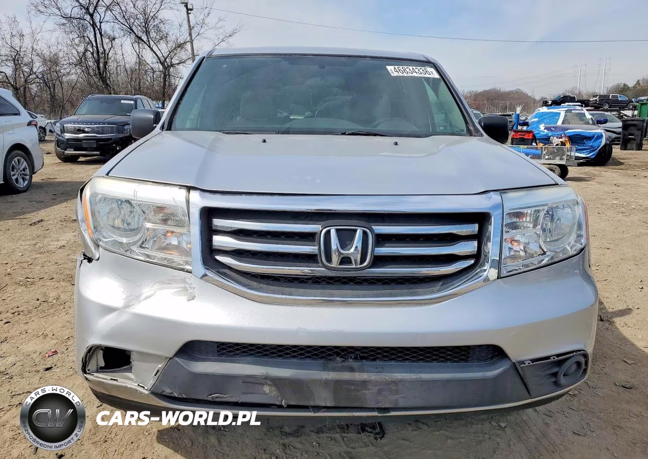 2013 Honda Pilot Lx VIN:5FNYF4H29DB038834 - 5