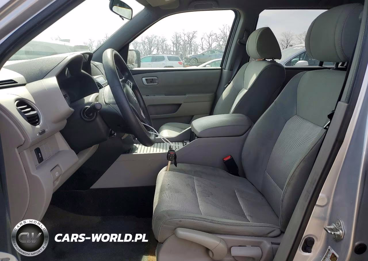 2013 Honda Pilot Lx VIN:5FNYF4H29DB038834 - 7