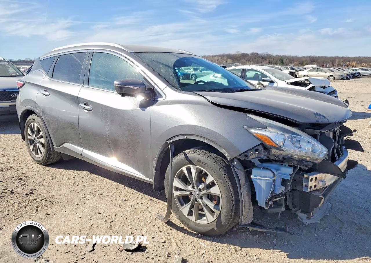2015 Nissan Murano Sl VIN:5N1AZ2MH8FN280649 - 4