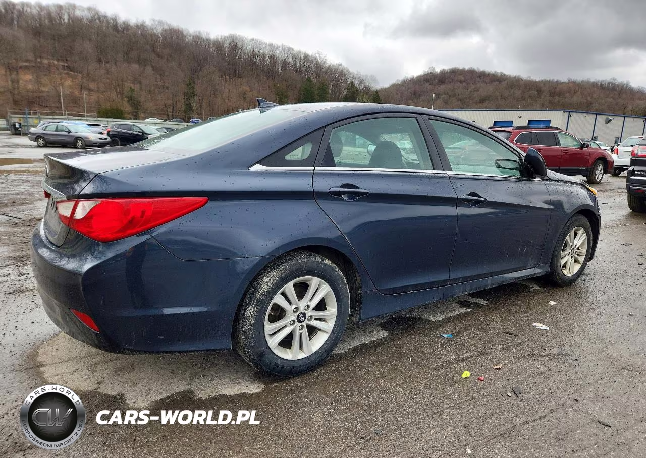 2014 Hyundai Sonata Gls VIN:5NPEB4AC5EH910589 - 3