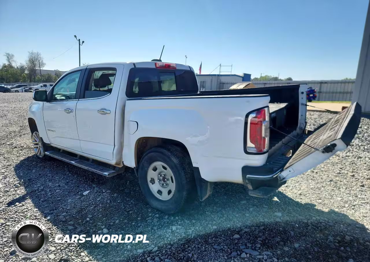 2016 GMC Canyon Slt VIN:1GTG5DE30G1298886 - 2