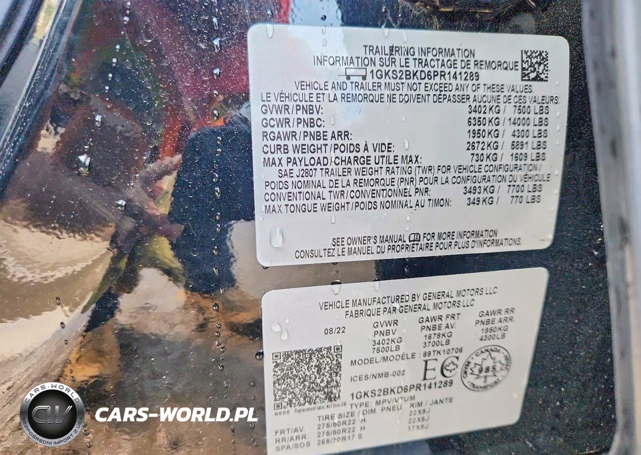 2023 GMC Yukon Slt VIN:1GKS2BKD6PR141289 - 13