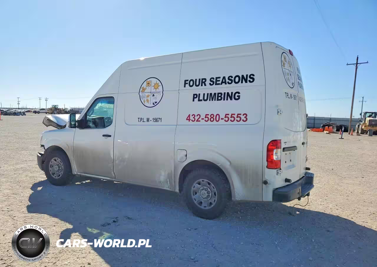 2015 Nissan Nv Delivery Van VIN:1N6AF0LY9FN803502 - 2