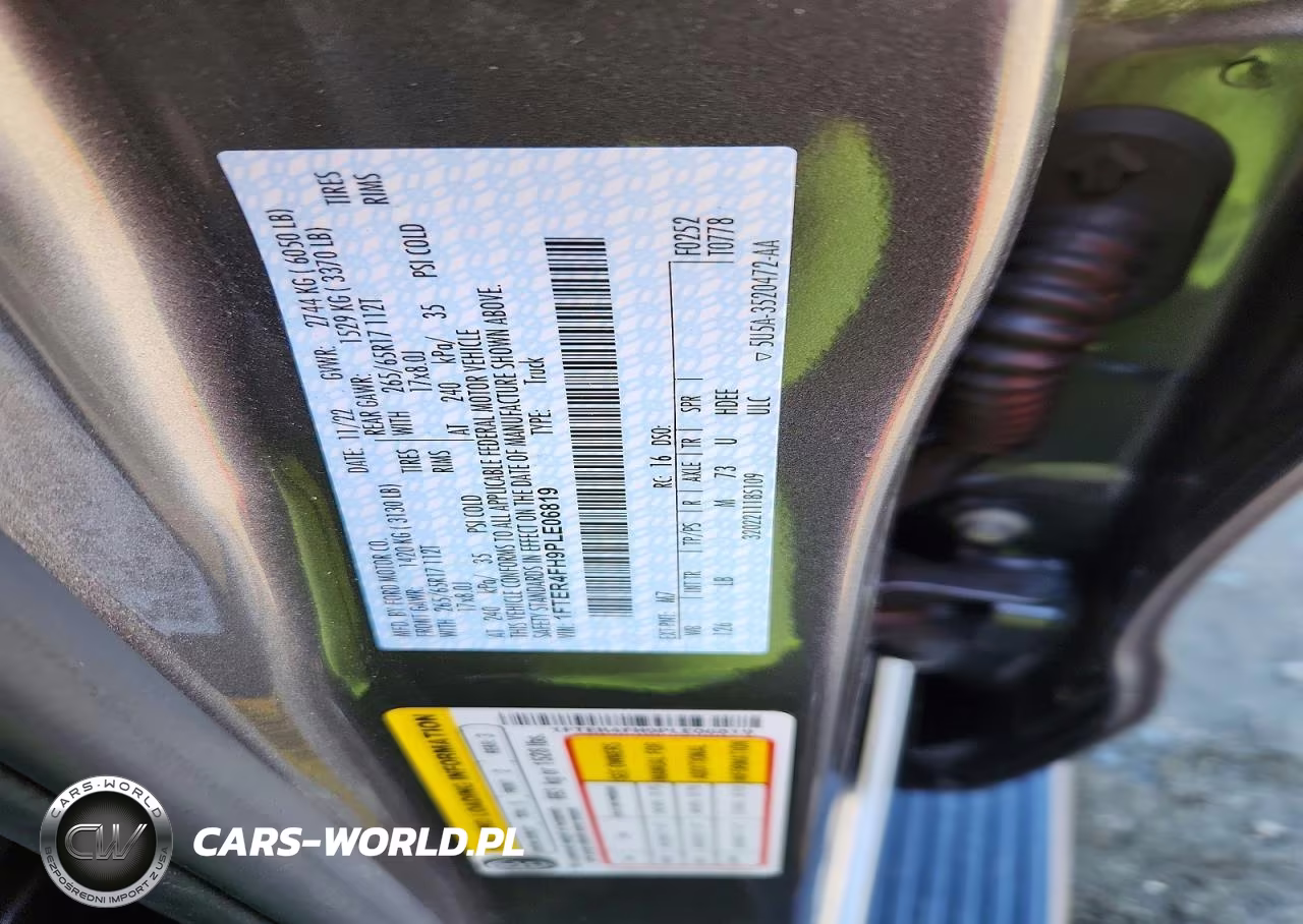 2023 Ford Ranger Xl VIN:1FTER4FH9PLE06819 - 12