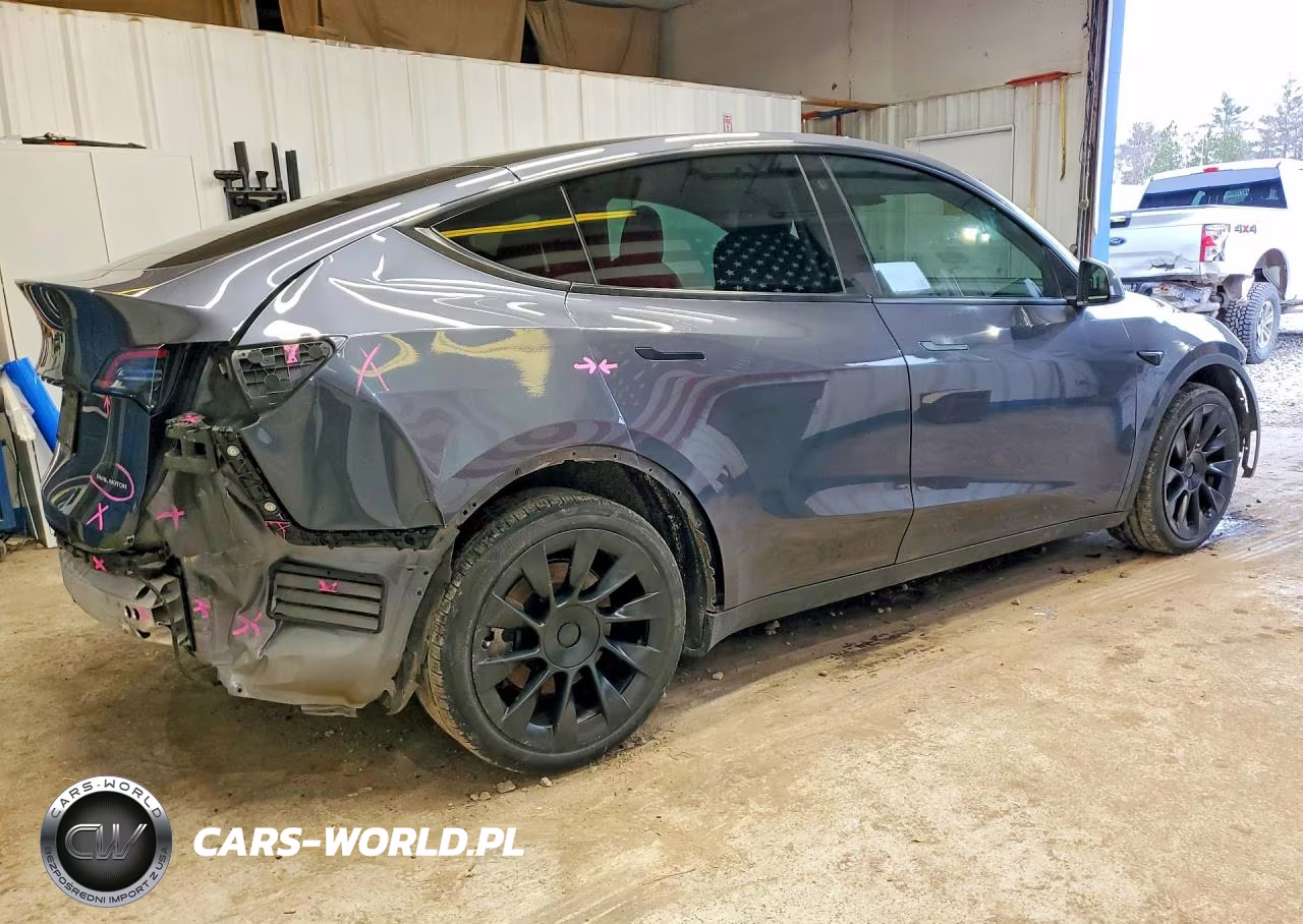 2022 Tesla Model Y VIN:7SAYGDEE6NF445283 - 3
